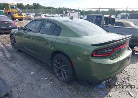 2023 Dodge Charger Sxt из США, поврежденный, VIN 2C3CDXBG2PH600579